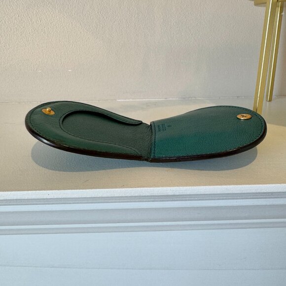 Authentic Gucci Emerald Green Soho Studded Leather Coin Purse - Picture 9 of 15